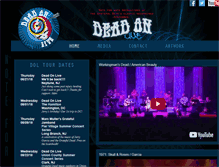 Tablet Screenshot of deadonlive.com